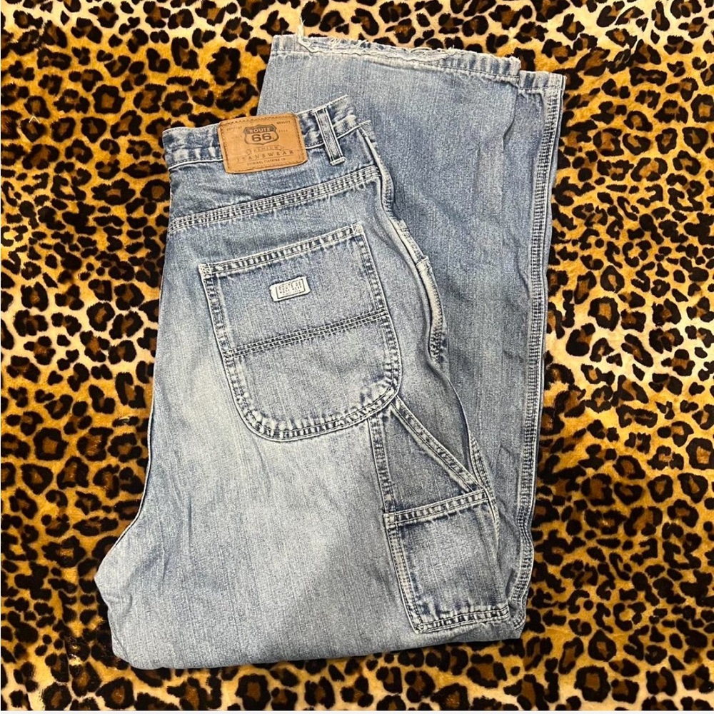 Route 66 Blue carpenter Jeans Classic Denim